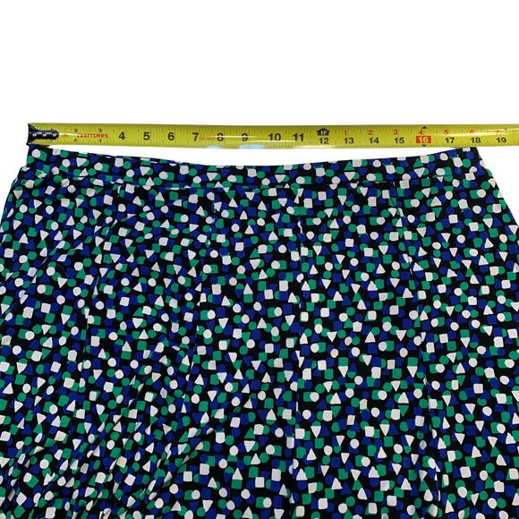 Vintage George Stretch Y2K Knee-Length Geometric Skirt | Women's XL - Picture 5 of 5